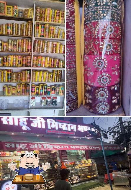 Meals at Sahu Kota Kachori and gajak Bhandar