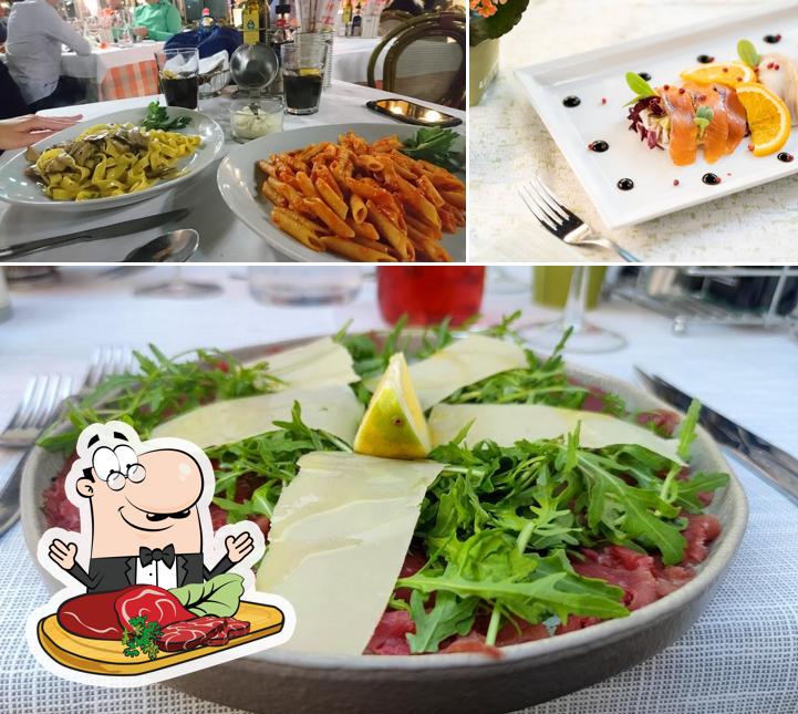 Carpaccio di manzo al Caffè Casanova Ristorante Pizzeria