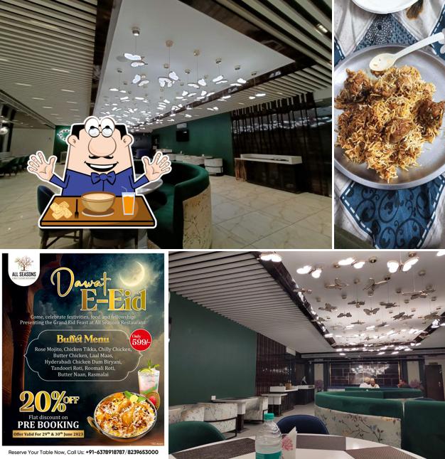 Meals at All Seasons A Multi Cuisine Restaurant & Banquets Kota