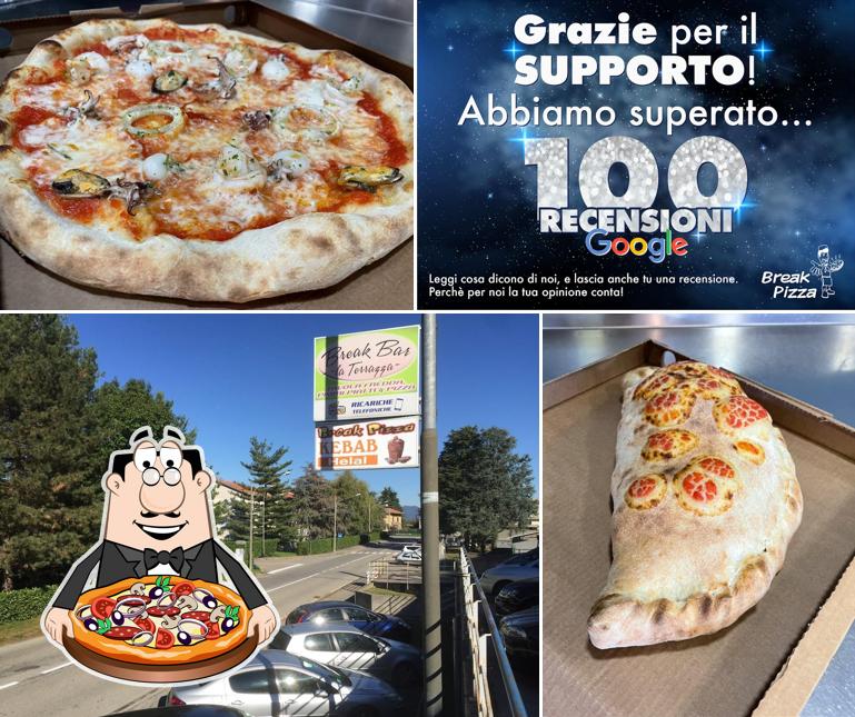 A Break Pizza di Calandrino Fabio, puoi ordinare una bella pizza
