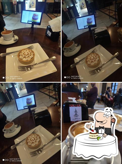 Tiramisù em Cafeteria Do Museu
