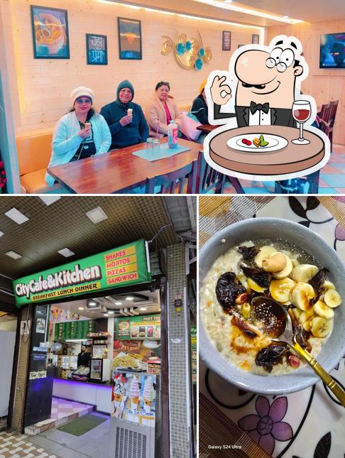 City Point café and punjabi kitchen is distinguished by food and interior