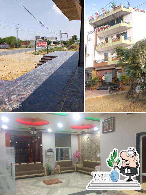 Enjoy the view at the outside area of Hotel Tirupati & Restaurant