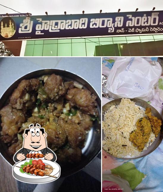 Meals at Hyderabadi Biryani Center