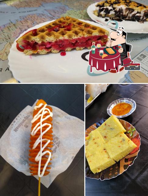 Waffles at Ratri Bazar રાત્રિ બાઝાર