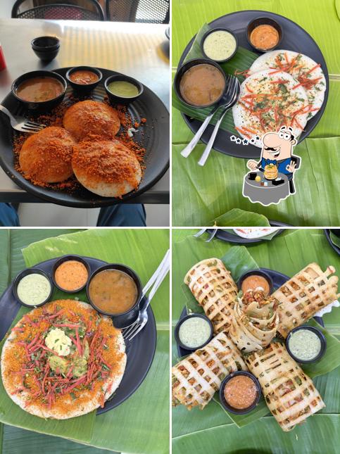 Food at The Kerala Kitchen Cafe