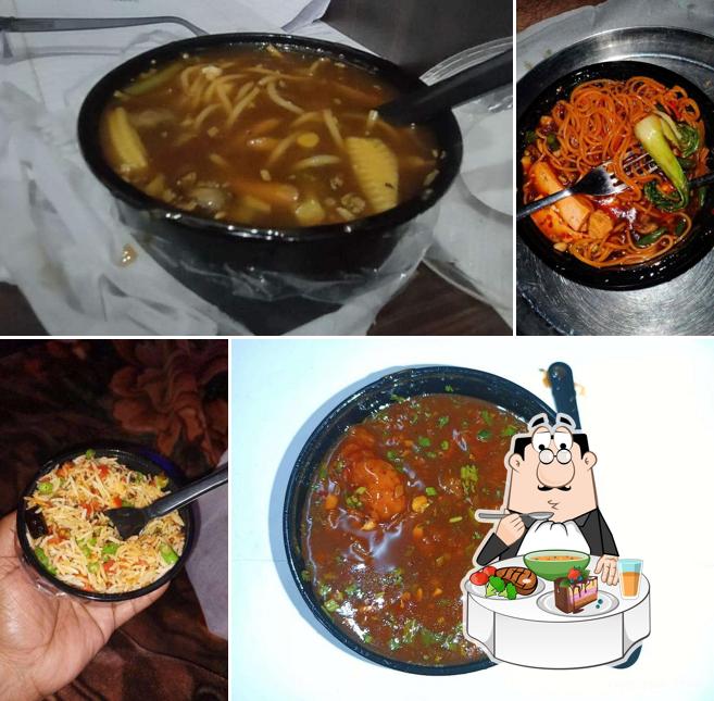 Hot and sour soup at Yumchi- Asian Cookhouse