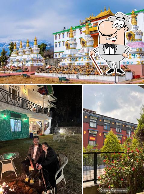 Enjoy the view outside The Autumn Home - Cafe & Boutique Homestay in Bir