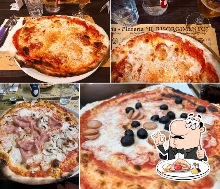 Ordina tra le molte varianti di pizza