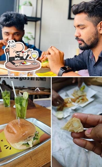 The restaurant's food and beverage