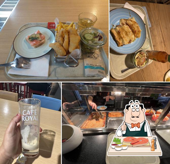 Fish and chips al Migros-Restaurant - Brugg - Neumarkt