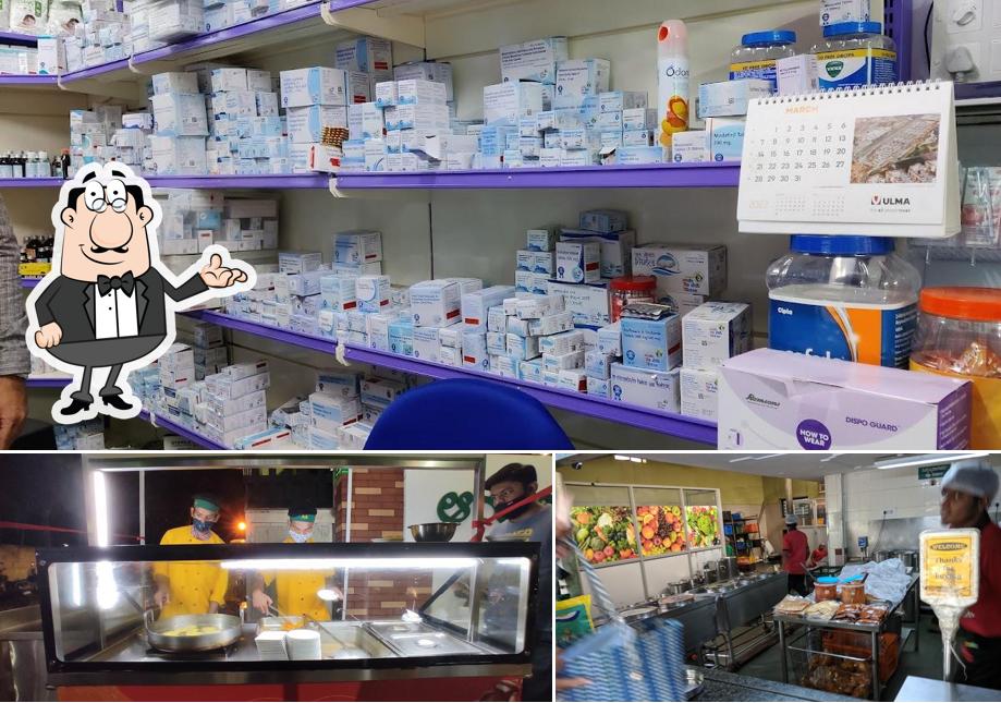 The interior of Arogya Ahaara Nammura JP Nagar