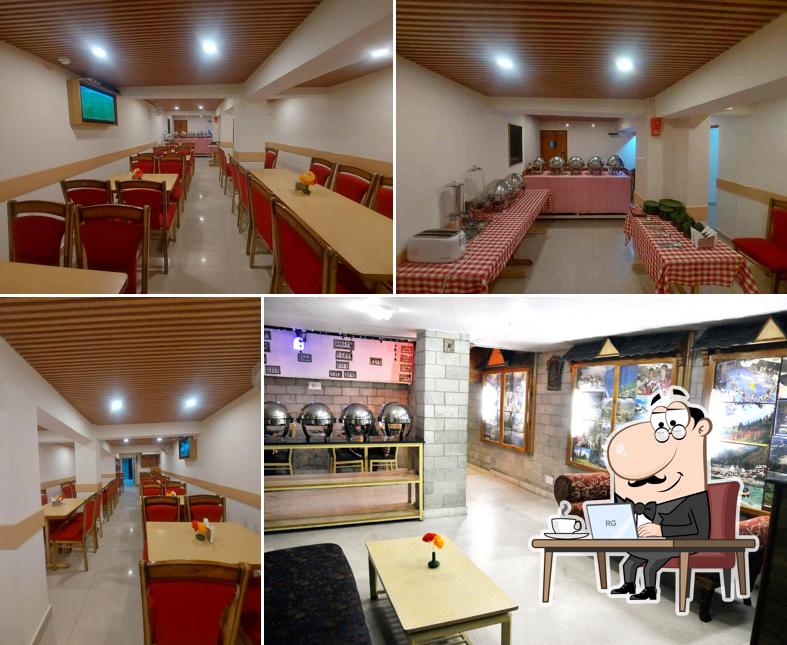 The interior of Brightland Hotel