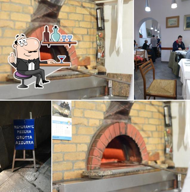 Dai un'occhiata agli interni di Pizzeria Ristorante Grotta Azzurra