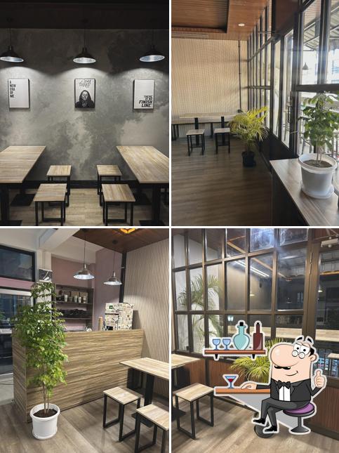 The interior of The Hungry Beings