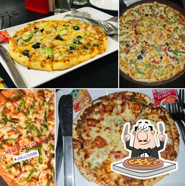 Order various kinds of pizza