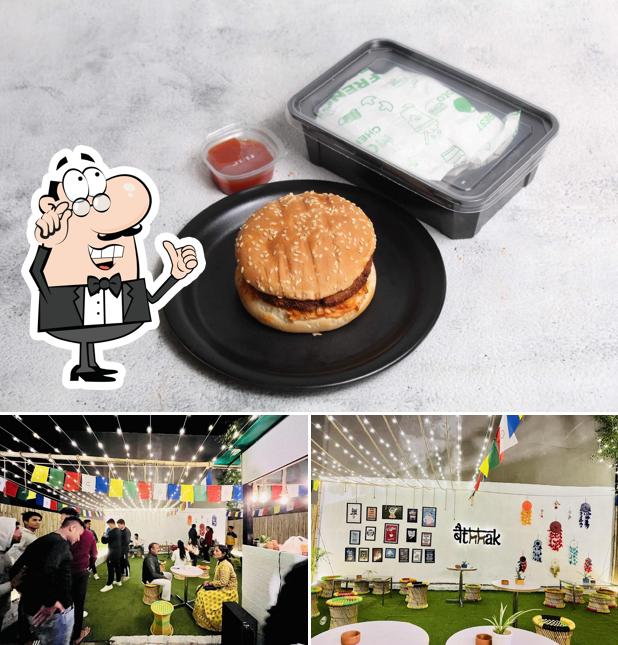 This is the photo displaying interior and food at Bethhak Cafe