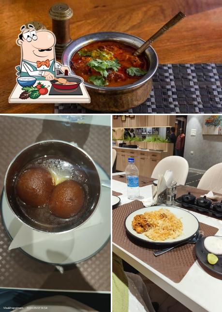 Chicken curry at Celebrations restaurant