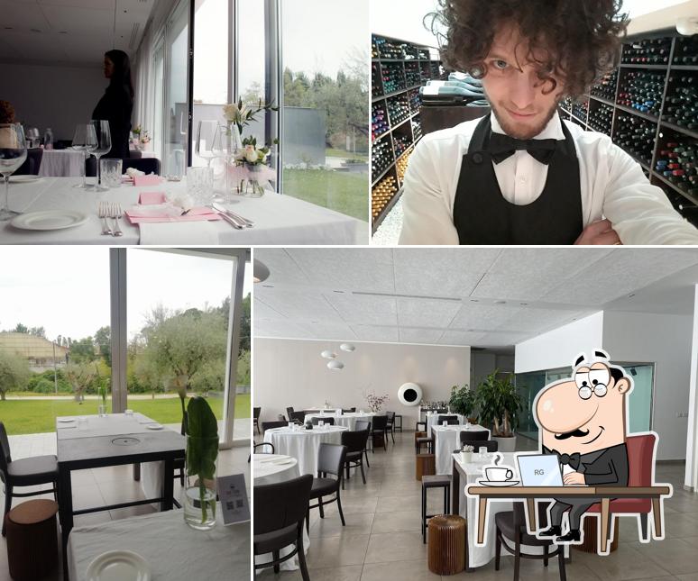 Gli interni di Due Cigni Il Ristorante