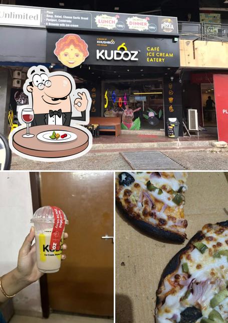 The photo of Kudoz Cafe’s food and interior