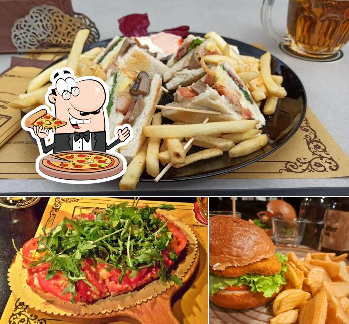 Ordina una pizza a Tetley's Pub