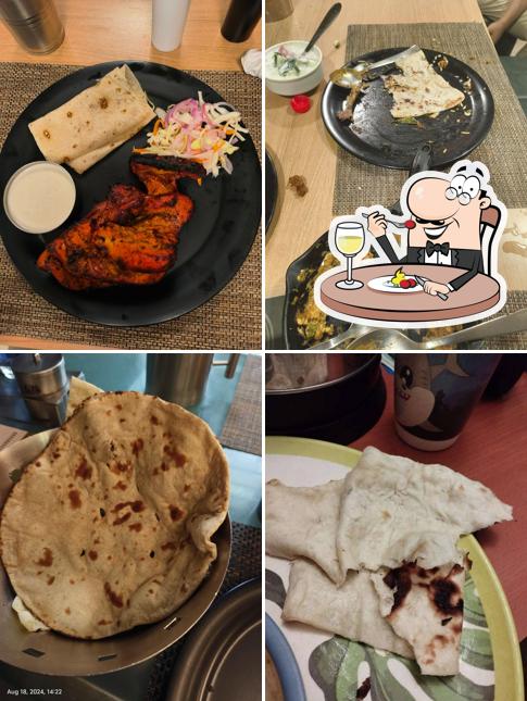 Food at Punjabi Restaurant Kottayam