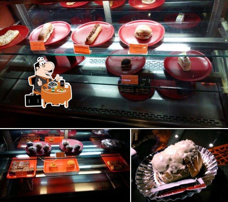 Order seafood at Bean There