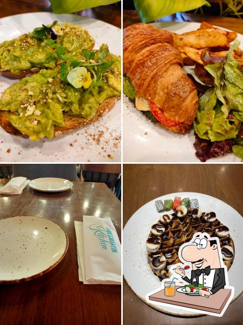 Food at James Martin kitchen