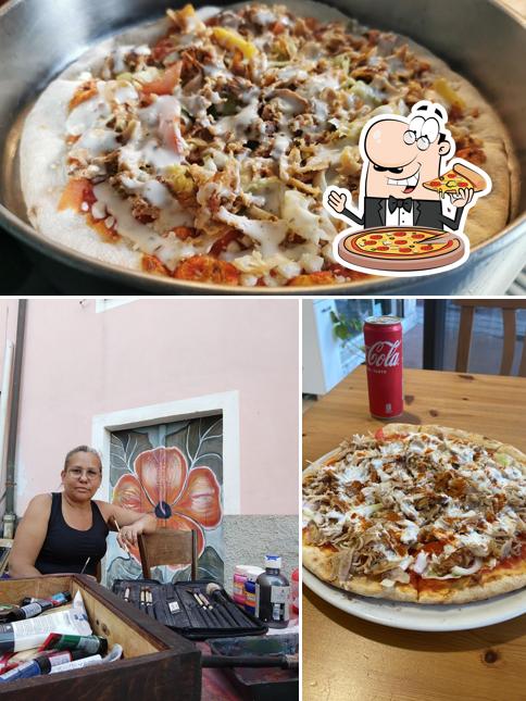 Scegli tra le molte varianti di pizza