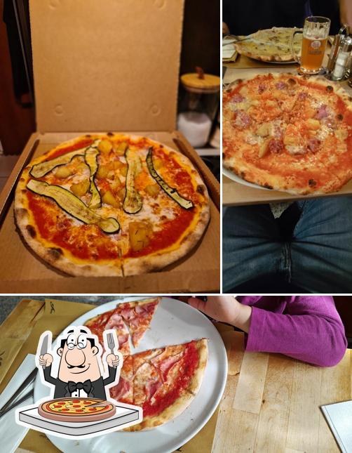 Prova una pizza a SENZA NOME TRATTORIA PIZZERIA BAR