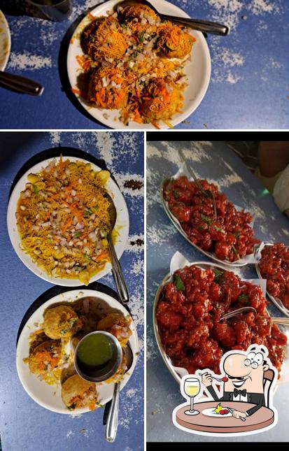 Chaat at Sweekar veg restaurant