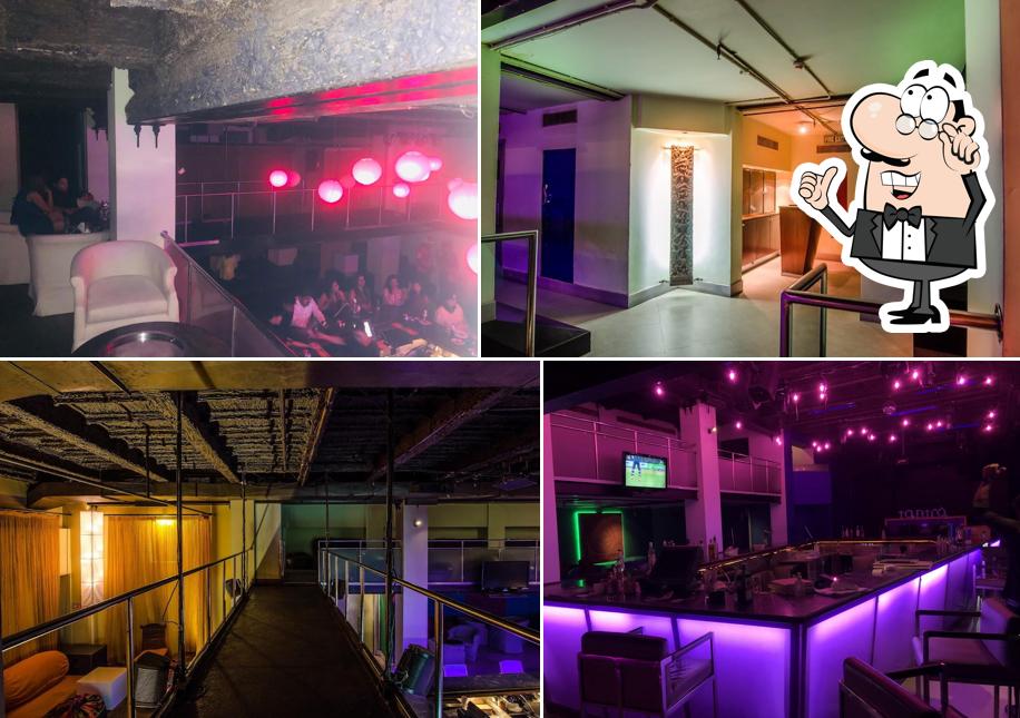 Take a seat at one of the tables at Tantra