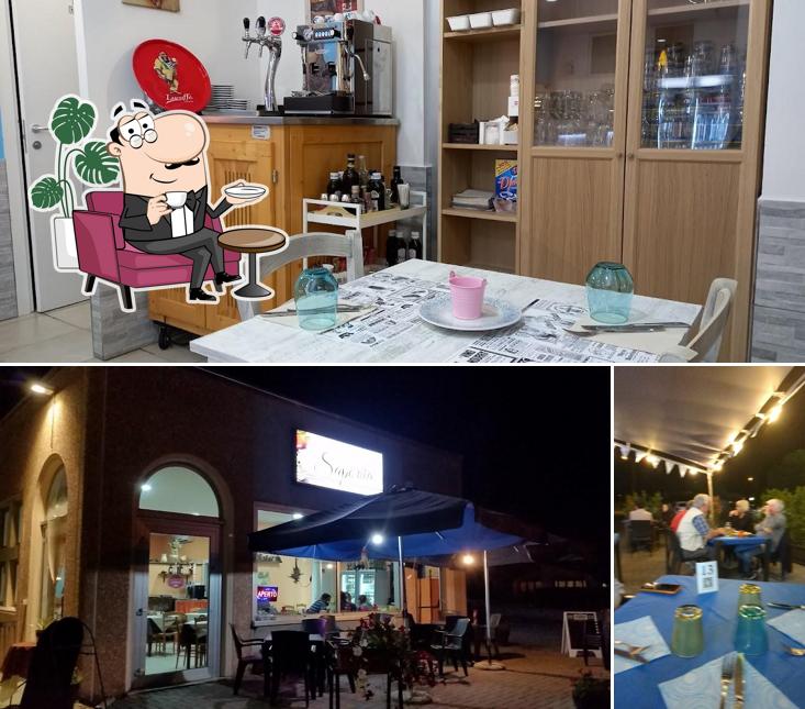 Dai un'occhiata agli interni di Pizzeria La Saporita