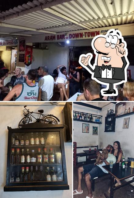 The interior of ARAM BAR