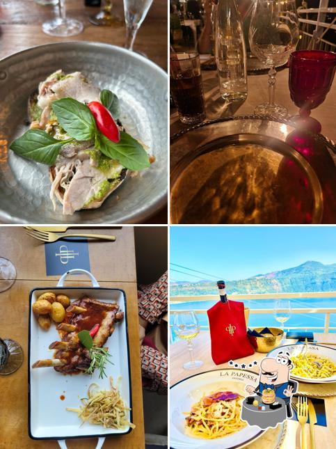 Cibo al La Papessa Ristorante • Vista Lago