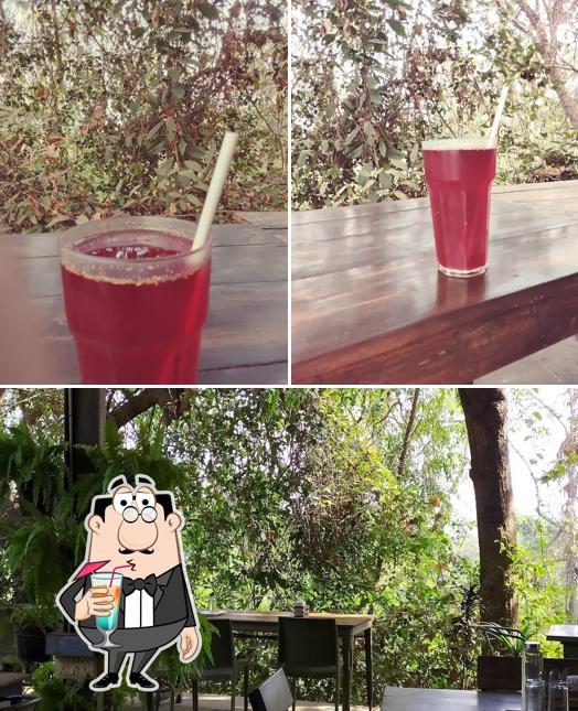 The picture of Mog Art Cafe’s drink and interior