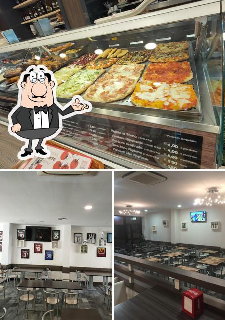 Gli interni di Papero Giallo Tavola Calda Pizzeria