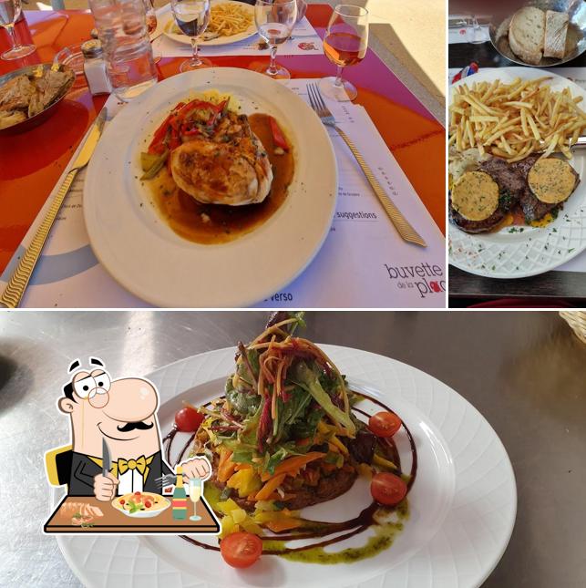 Cibo al Buvette de la Plage Tannay - Restaurant terrasse