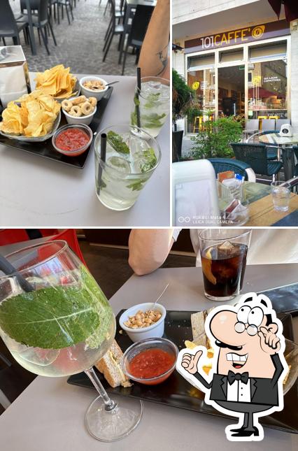 La foto della interni e cibo di 101CAFFE'