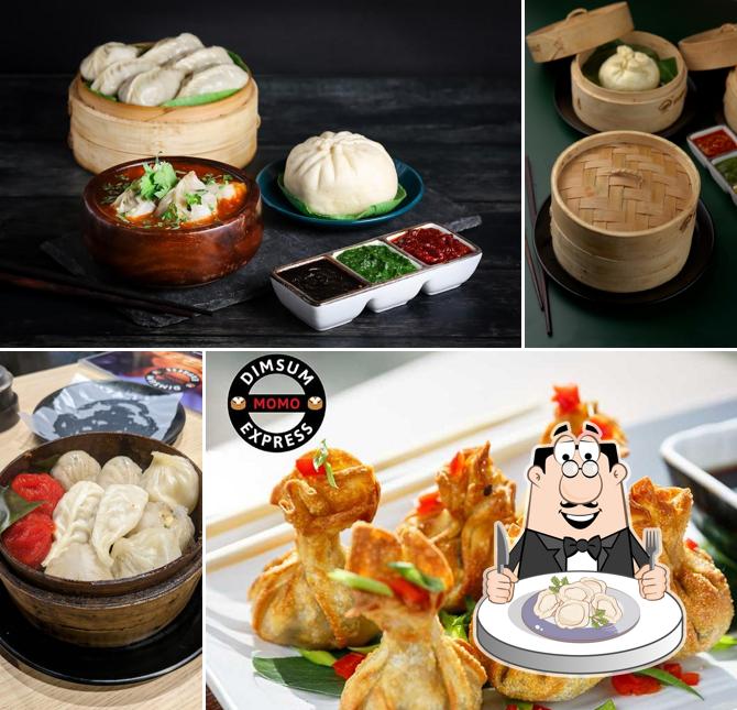 Dumplings at Dimsum (Momo) Express - Fort CST