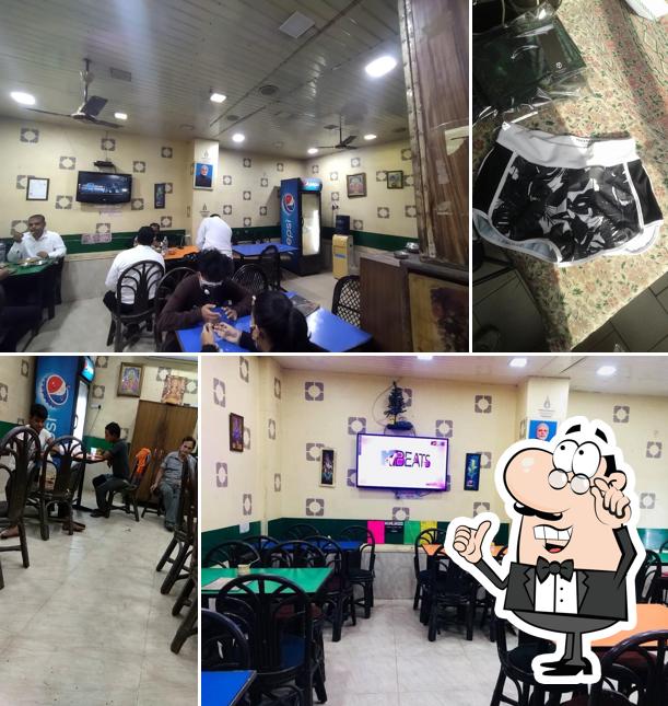 The interior of Grand Sindhi Restaurant