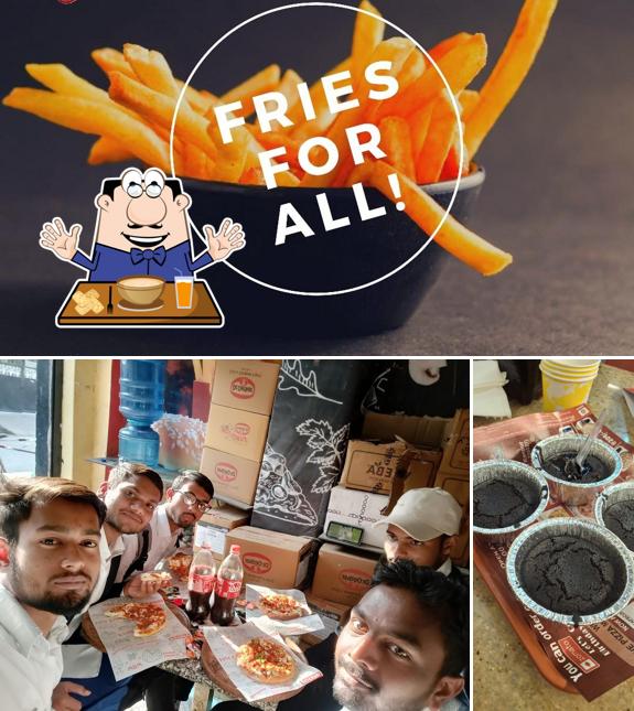 Food at Hot Pizza Ace