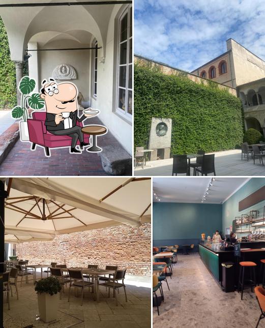 Gli interni di AI CHIOSTRI MILANO - Bar Ristorante Eventi Aperitivo Pasticceria