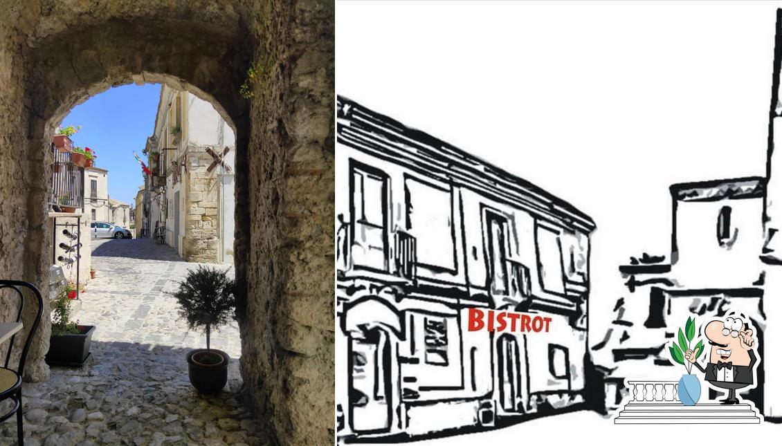 Guarda gli esterni di Bistrot des Artistes, cucina tipica