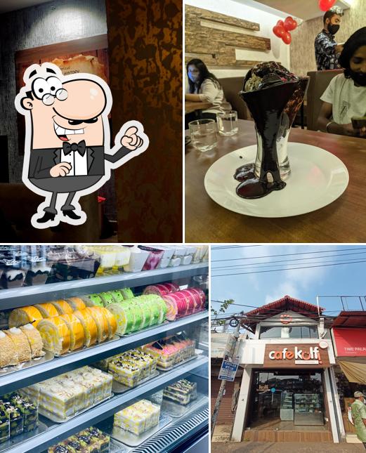 The interior of Cafe Kulfi