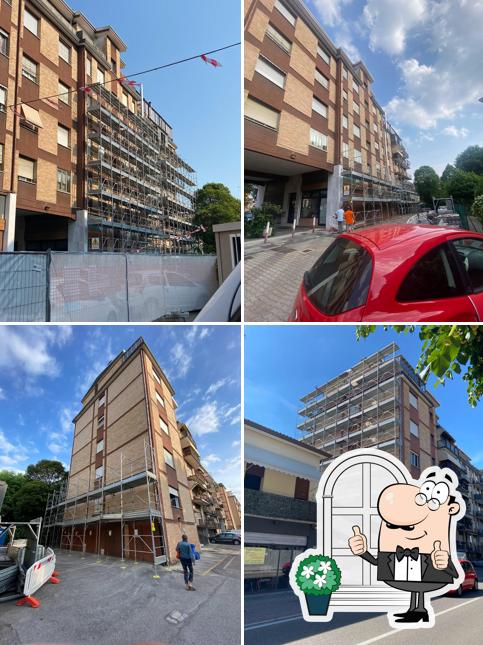 Gli esterni di Pasticceria Conca d'Oro