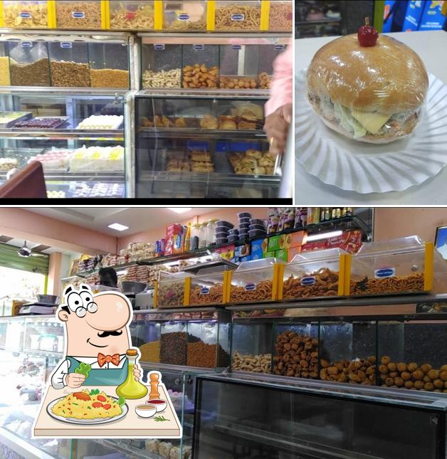 Meals at Sri Vishnu Sweets and Bakery