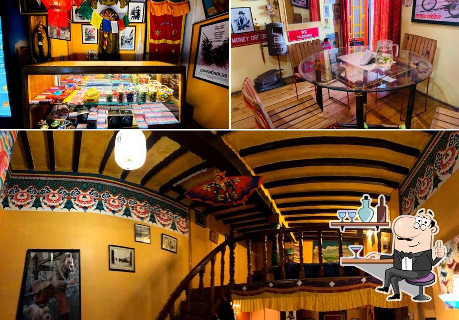 The interior of Doma's Inn