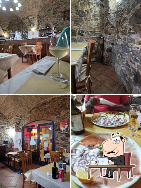 Gli interni di La Rustica