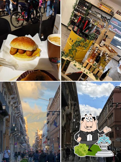 Gli esterni di Palermo Store Cafè